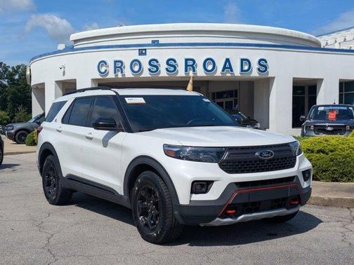 White Metallic 2022 Ford Explorer Timberline