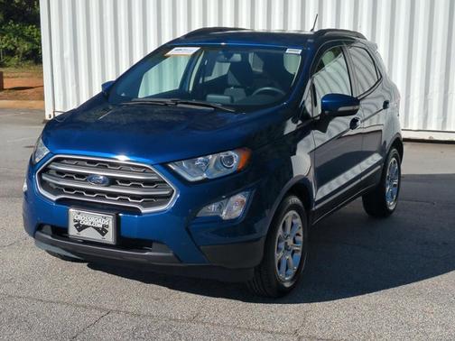 LIGHTNING BLUE METALLIC 2019 Ford EcoSport SE