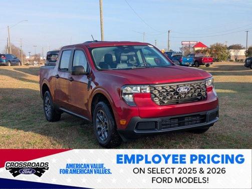 Ruby Red Metallic 2026 Ford Maverick XLT