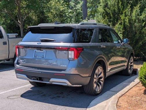 Carbonized Gray Metallic 2026 Ford Explorer Platinum