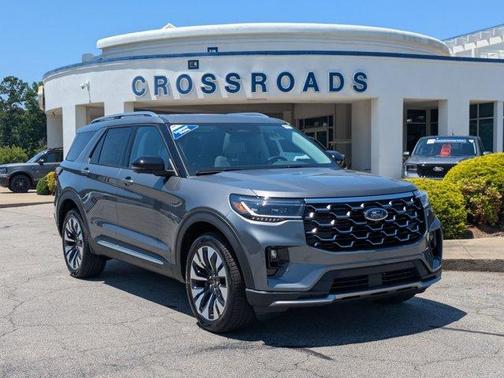 Carbonized Gray Metallic 2026 Ford Explorer Platinum