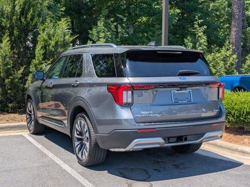 Carbonized Gray Metallic 2026 Ford Explorer Platinum