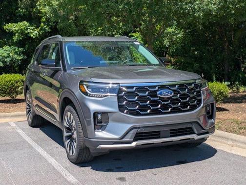 Carbonized Gray Metallic 2026 Ford Explorer Platinum