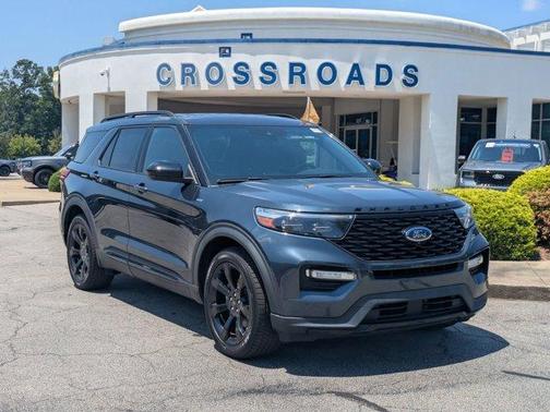 Blue Metallic 2022 Ford Explorer ST-Line