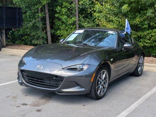 Machine Gray Metallic 2023 Mazda MX-5 Miata RF Grand Touring