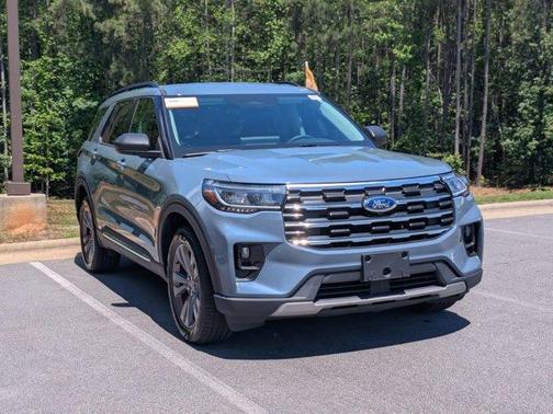 Vapor Blue 2025 Ford Explorer Active