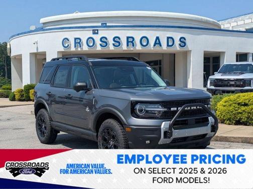 Carbonized Gray Metallic 2025 Ford Bronco Sport Outer Banks