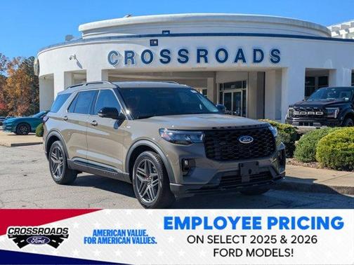 Gray 2026 Ford Explorer ST-Line