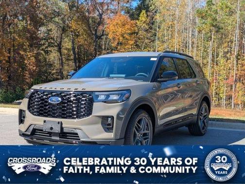 Gray 2026 Ford Explorer ST-Line