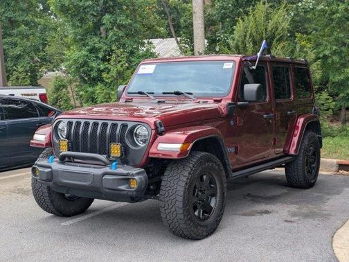 Snazzberry Pearlcoat 2022 Jeep Wrangler Unlimited 4xe Sahara