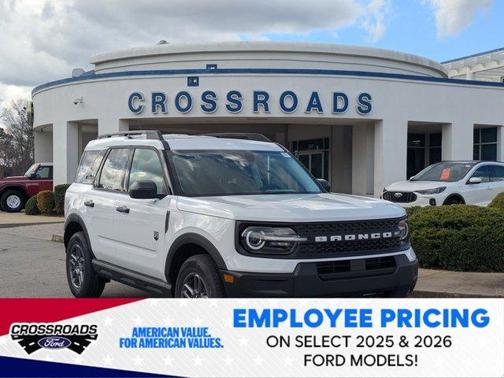 Oxford White 2026 Ford Bronco Sport Big Bend