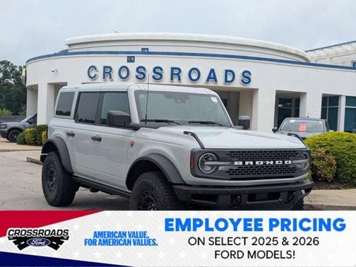 Avalanche Gray 2026 Ford Bronco Badlands