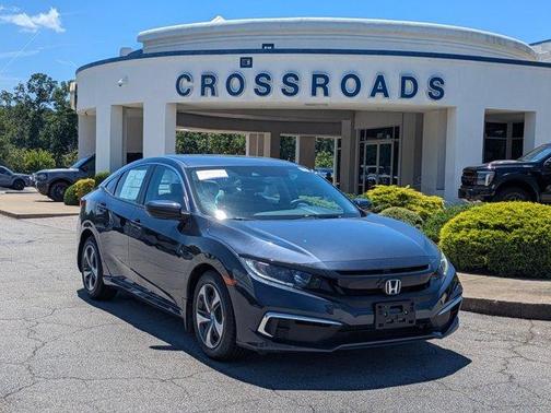 Aegean Blue Metallic 2020 Honda Civic LX