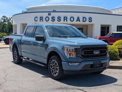 Blue 2023 Ford F-150 XLT