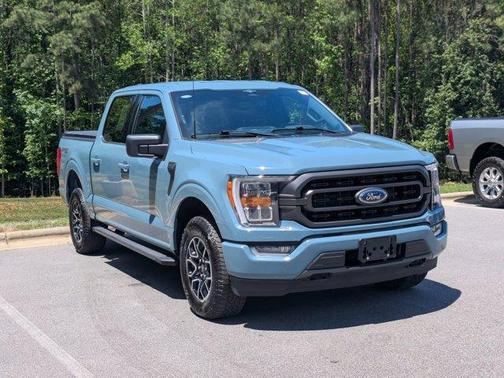Blue 2023 Ford F-150 XLT