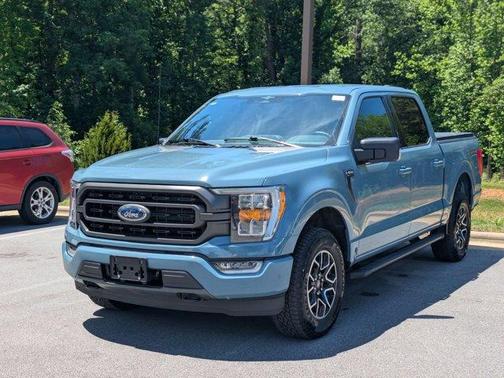 Blue 2023 Ford F-150 XLT