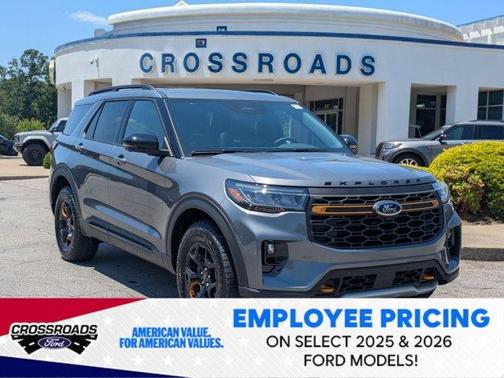 Carbonized Gray Metallic 2026 Ford Explorer Tremor