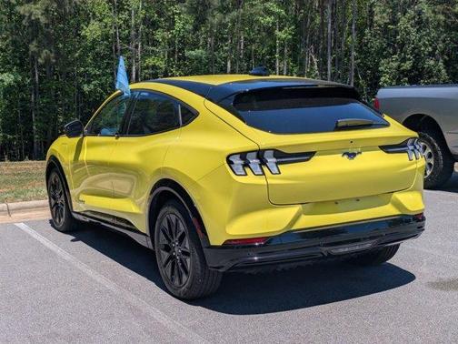 Yellow 2025 Ford Mustang Mach-E Premium