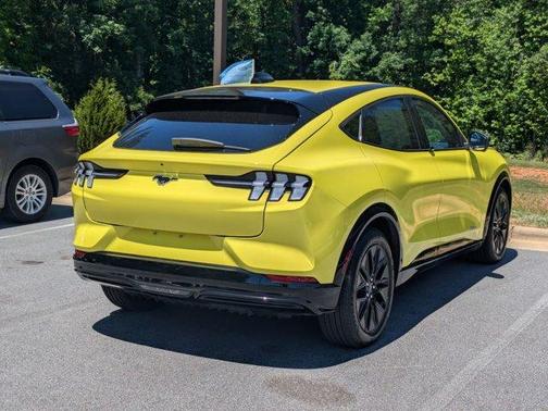 Yellow 2025 Ford Mustang Mach-E Premium