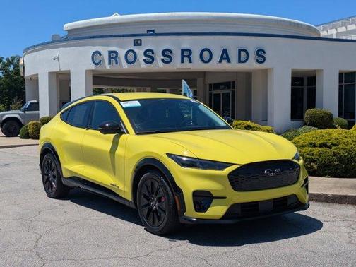 Yellow 2025 Ford Mustang Mach-E Premium