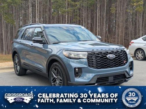 Vapor Blue Metallic 2026 Ford Explorer ST