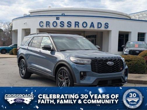 Vapor Blue Metallic 2026 Ford Explorer ST