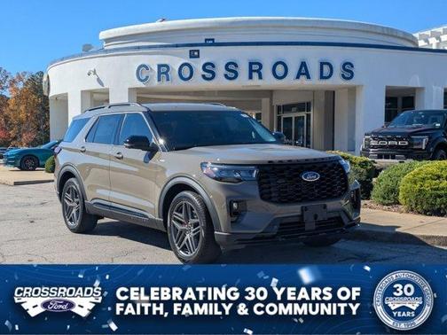 Gray 2026 Ford Explorer ST-Line