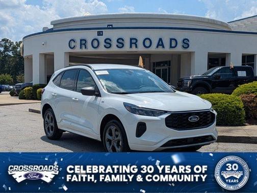 White Metallic 2024 Ford Escape ST-Line