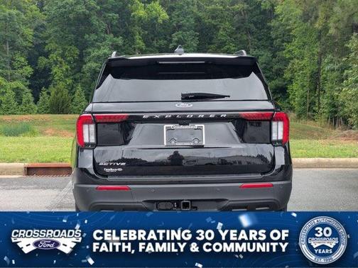 Agate Black Metallic 2026 Ford Explorer Active