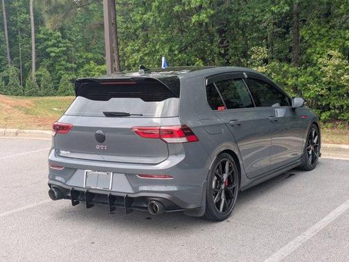 Graphite Gray W/Black Roof 2024 Volkswagen Golf GTI 2.0T 380 Autobahn