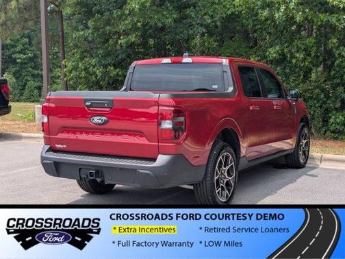 Ruby Red Metallic Tinted Clearcoat 2026 Ford Maverick Lariat