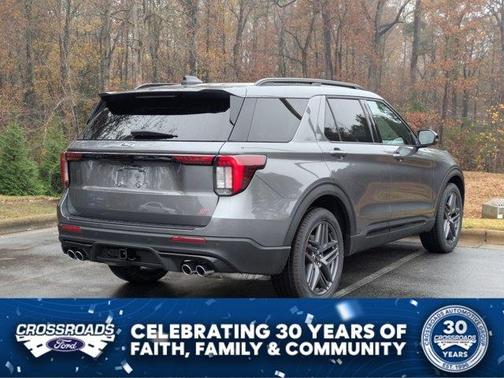 Carbonized Gray Metallic 2026 Ford Explorer ST