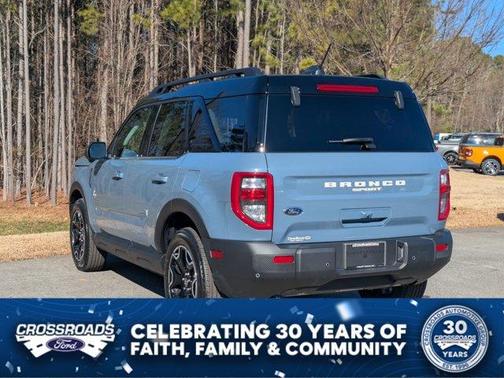 Azure Gray Metallic 2025 Ford Bronco Sport Outer Banks