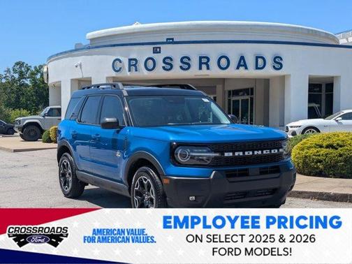 Velocity Blue Metallic 2025 Ford Bronco Sport Outer Banks