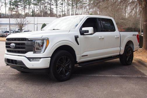 White Metallic 2022 Ford F-150 Lariat