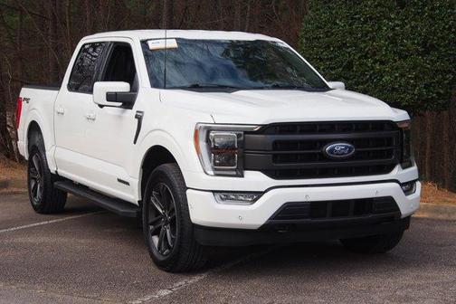 White Metallic 2022 Ford F-150 Lariat