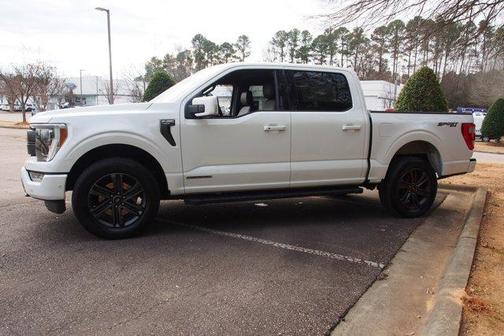White Metallic 2022 Ford F-150 Lariat