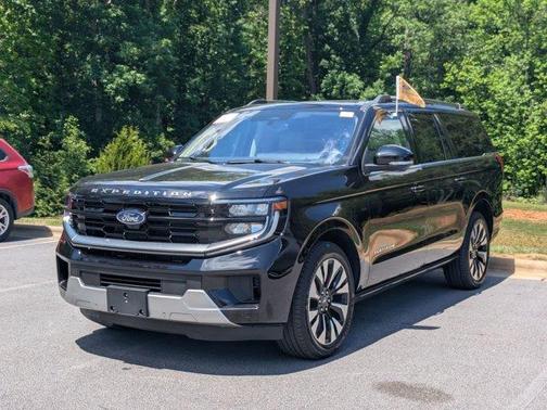 Black Metallic 2025 Ford Expedition Max Platinum