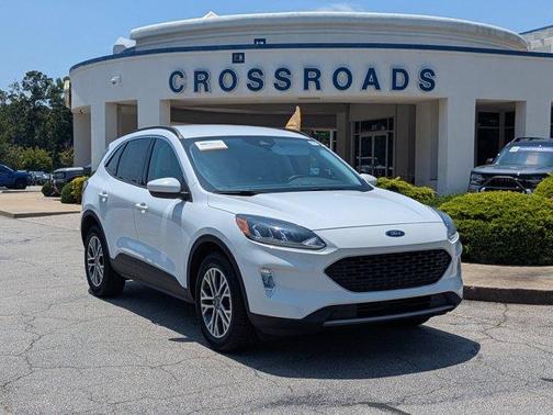 Oxford White 2021 Ford Escape SEL