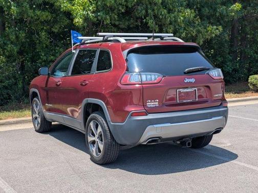 Velvet Red Pearlcoat 2019 Jeep Cherokee Limited