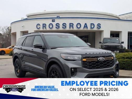 Carbonized Gray Metallic 2026 Ford Explorer Tremor