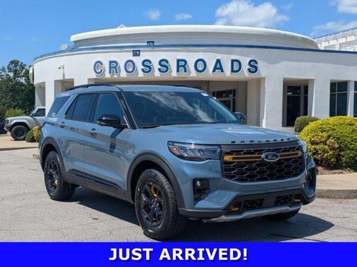 Vapor Blue Metallic 2026 Ford Explorer Tremor