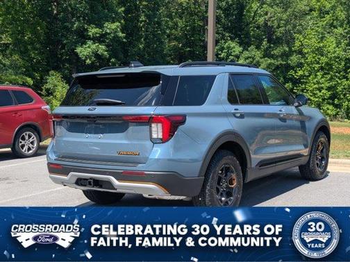 Vapor Blue Metallic 2026 Ford Explorer Tremor