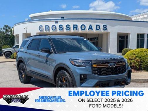 Vapor Blue Metallic 2026 Ford Explorer Tremor