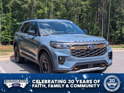 Vapor Blue Metallic 2026 Ford Explorer Tremor