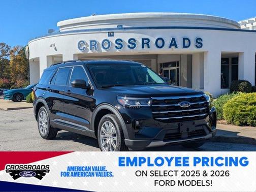 Agate Black Metallic 2026 Ford Explorer Active