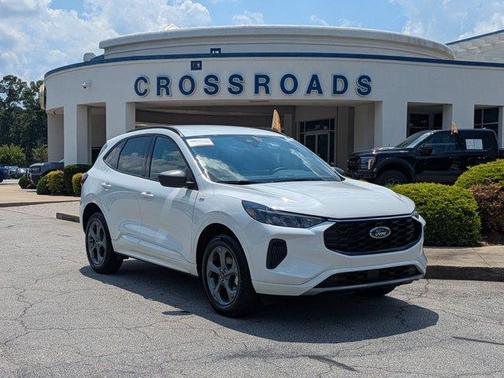 White Metallic 2024 Ford Escape ST-Line