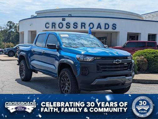 Glacier Blue Metallic 2023 Chevrolet Colorado TRAIL BOSS