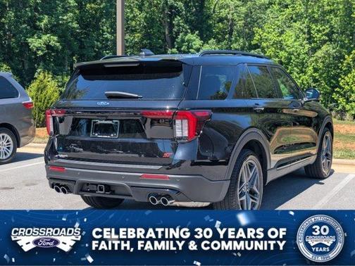 Agate Black Metallic 2026 Ford Explorer ST
