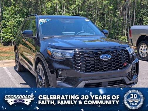 Agate Black Metallic 2026 Ford Explorer ST